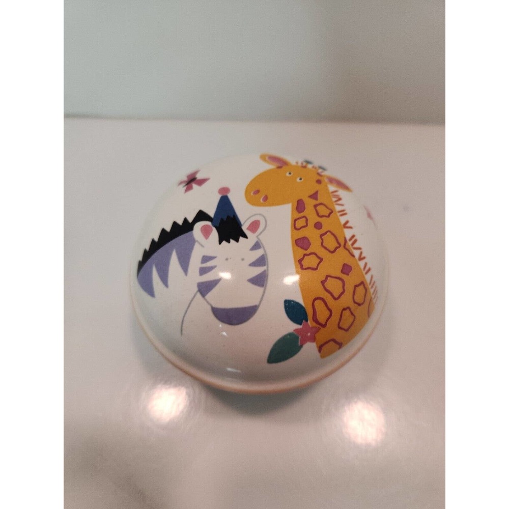 MIKASA - CC104 JUNGLE FRIENDS Trinket Box - Round w/ LID